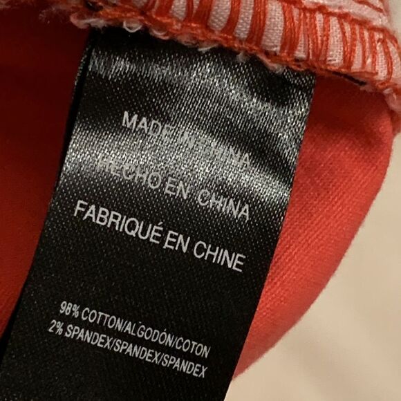 Bebe Size 30 orange distressed shorts. NWT - Picture 10 of 10